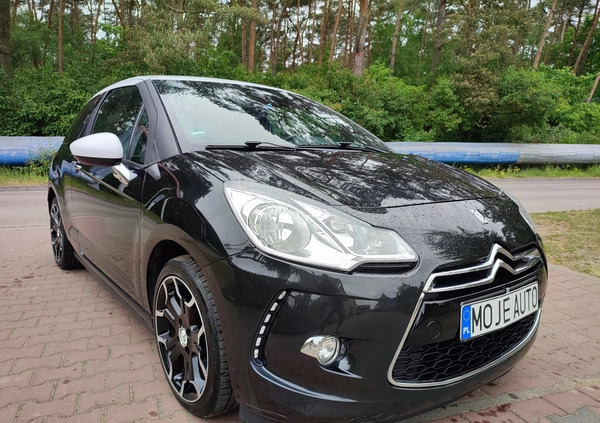 Citroen DS3 cena 20999 przebieg: 161278, rok produkcji 2011 z Łazy małe 121